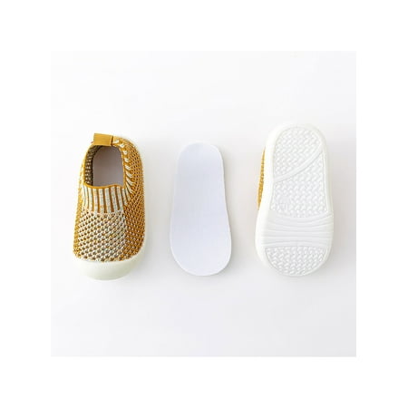 Daeful Kids Sock Sneakers Patchwork Walking Shoes Slip On Casual Shoe Anti-Slip Mesh Flats Boys Girls Breathable Coffee 4.5C
Daeful Kids Sock Sneakers Patchwork Walking Shoes Slip On Casual Shoe Anti-Slip Mesh Flats Boys Girls Breathable Coffee 4.5C