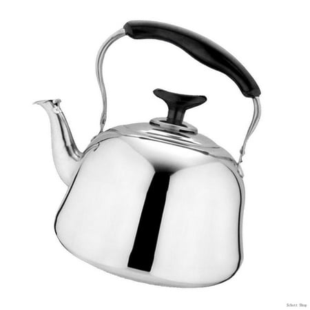 Stainl Steel Whistling Kettle Gas & Electric Hob Fast For ffee And Tea