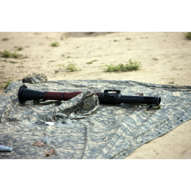 A rocket-propelled grenade launcher Canvas Art - Terry MooreStocktrek Images (35 x 24)