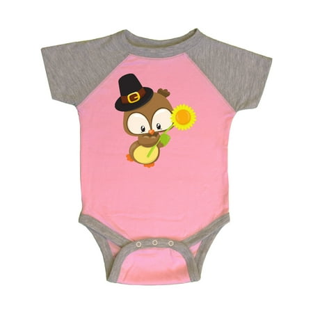 Inktastic Thanksgiving Owl Brown Owl With Pilgrim Hat Gift Baby Boy or Baby Girl Bodysuit
Inktastic Thanksgiving Owl Brown Owl With Pilgrim Hat Gift Baby Boy or Baby Girl Bodysuit