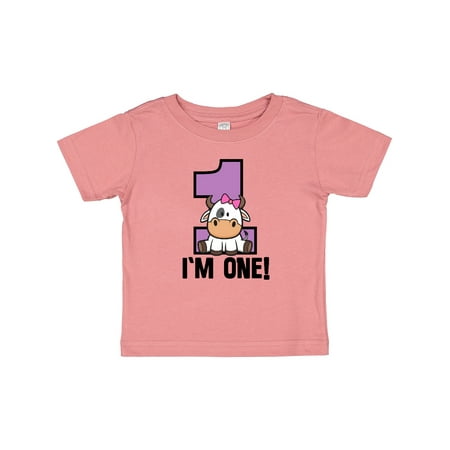 Inktastic 1st Birthday Cow Farm Party Girls 1 Year Old Gift Baby Girl T-Shirt
Inktastic 1st Birthday Cow Farm Party Girls 1 Year Old Gift Baby Girl T-Shirt