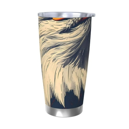 Gaeub American Bald Eagle A Print 20-Ounce Stainless Steel Car Cup Tumblers Cups with Lids and Straw Coffee Cups for Adults Kids Home Car Office School Travel Party-Without Straw
Gaeub American Bald Eagle A Print 20-Ounce Stainless Steel Car Cup Tumblers Cups with Lids and Straw Coffee Cups for Adults Kids Home Car Office School Travel Party-Without Straw