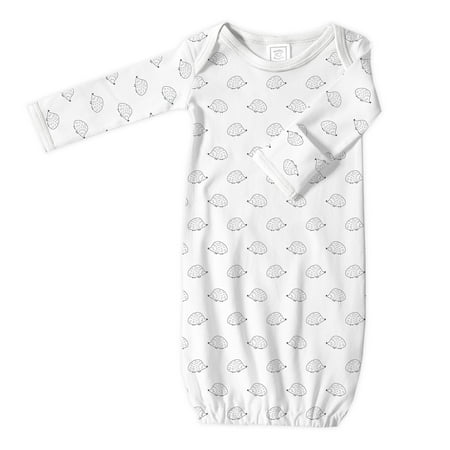 SwaddleDesigns Baby Infant Cotton Gown with Mitten Foldover Cuffs Tiny Hedgehogs Black 3-6 Months
SwaddleDesigns Baby Infant Cotton Gown with Mitten Foldover Cuffs Tiny Hedgehogs Black 3-6 Months