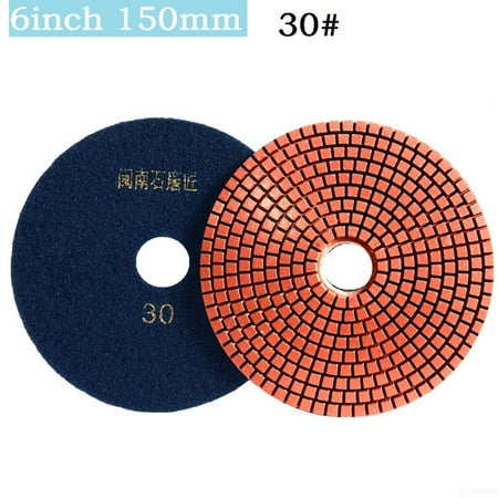 6 Inch 150mm Dry/wet Diamond Polishing Pads Flexible Grinding Discs For Granite
6 Inch 150mm Dry/wet Diamond Polishing Pads Flexible Grinding Discs For Granite