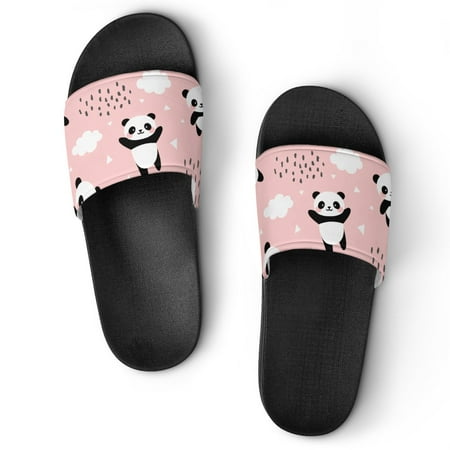 GZHJMY Stylish Slides for Women Men Pink Cute Panda Soft Flexible Slip-on Sandals Slippers 
GZHJMY Stylish Slides for Women Men Pink Cute Panda Soft Flexible Slip-on Sandals Slippers