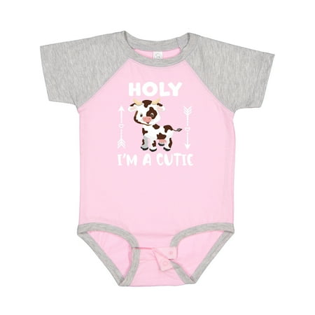 Inktastic I m a Cutie White and Brown Holstein Cow with Arrows Gift Baby Boy or Baby Girl Bodysuit
Inktastic I m a Cutie White and Brown Holstein Cow with Arrows Gift Baby Boy or Baby Girl Bodysuit