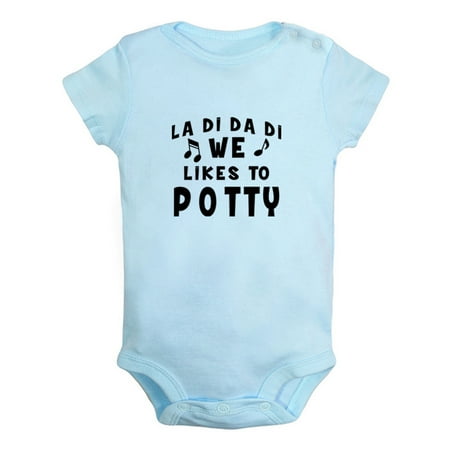 We Likes To Potty Funny Rompers For Babies Newborn Baby Unisex Bodysuits Infant Jumpsuits Toddler 0-12 Months Kids One-Piece Oufits (Blue 18-24 Months)
We Likes To Potty Funny Rompers For Babies Newborn Baby Unisex Bodysuits Infant Jumpsuits Toddler 0-12 Months Kids One-Piece Oufits (Blue 18-24 Months)