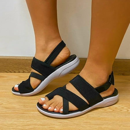 Sandals For Women Summer Fashion Thick Wedges Sandals Casual Leisure Breathable Shoes Womens Outdoor Soled Womens Sandals
Sandals For Women Summer Fashion Thick Wedges Sandals Casual Leisure Breathable Shoes Womens Outdoor Soled Womens Sandals
