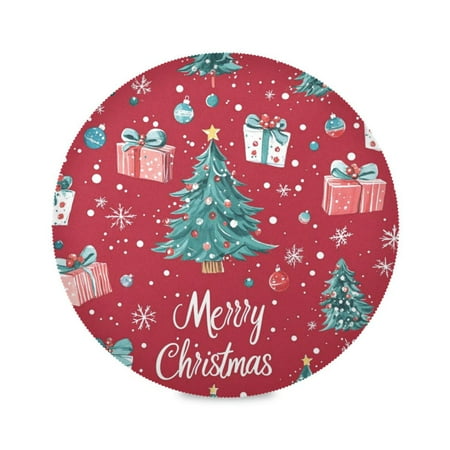15.4inch Round Placemats DIY Printing Design Suitable for Kitchen Table Party Decoration Christmas Elements
15.4inch Round Placemats DIY Printing Design Suitable for Kitchen Table Party Decoration Christmas Elements