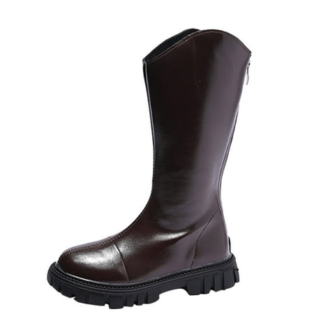 Children Boots Fashion Winter Boys Girls Mid Calf Boots Flat Soles Thick Soles Non-Slip Round Toe Solid Back Zipper Warm Comfortable Shoes
Children Boots Fashion Winter Boys Girls Mid Calf Boots Flat Soles Thick Soles Non-Slip Round Toe Solid Back Zipper Warm Comfortable Shoes