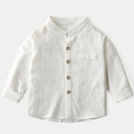 Geire Children Spring Fall New Shirts Solid Long Sleeve Stand-up Collar Casual Jacket Button Down Shirts for Outwear
Geire Children Spring Fall New Shirts Solid Long Sleeve Stand-up Collar Casual Jacket Button Down Shirts for Outwear
