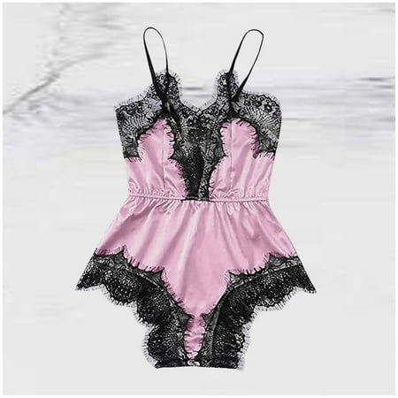 Simplmasygenix Women s Lingerie Lace Sexy Clearance New Fashion Sexy Bodysuit Jumpsuit Lace Satin Silk Sleepwear Lingerie Underwear
Simplmasygenix Women s Lingerie Lace Sexy Clearance New Fashion Sexy Bodysuit Jumpsuit Lace Satin Silk Sleepwear Lingerie Underwear