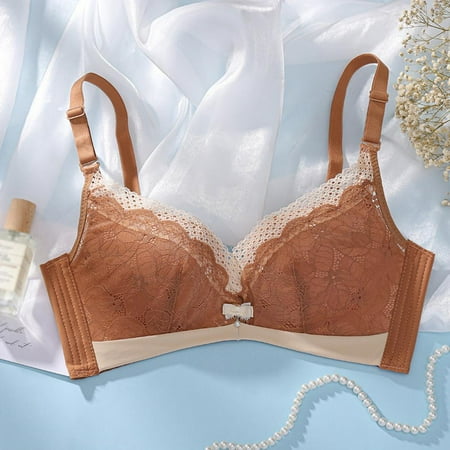 Everyday Bras for Women High Support - Lace Deep V Comfortable Gathered Smoothing Soft Thick No Steel Underwear
Everyday Bras for Women High Support - Lace Deep V Comfortable Gathered Smoothing Soft Thick No Steel Underwear