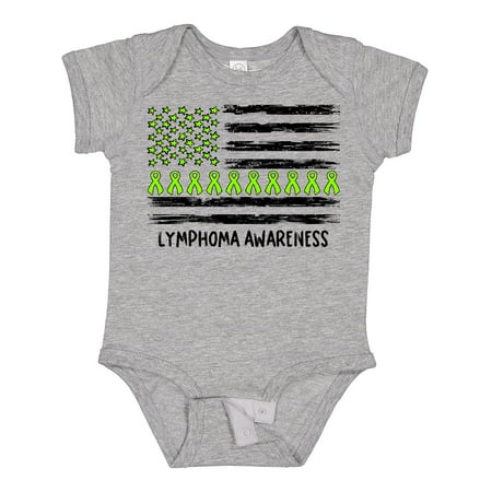 Inktastic Lymphoma Awareness Lime Ribbons and Flag Gift Baby Boy or Baby Girl Bodysuit
Inktastic Lymphoma Awareness Lime Ribbons and Flag Gift Baby Boy or Baby Girl Bodysuit