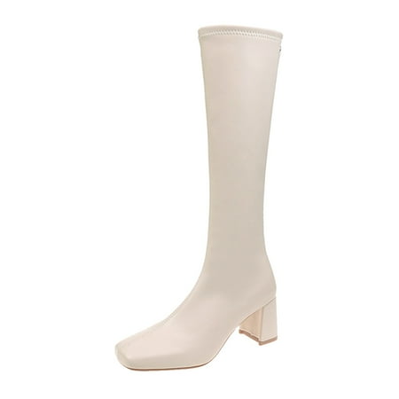 ZIZOCWA Womans Shoes Over The Knee High Boots For Women Size 11 Fashion Autumn And Winter Women Knee High Boots Thick Heel Middle Heel Square Toe Solid Color Back Zipper Comfortable And Casual Neutra
ZIZOCWA Womans Shoes Over The Knee High Boots For Women Size 11 Fashion Autumn And Winter Women Knee High Boots Thick Heel Middle Heel Square Toe Solid Color Back Zipper Comfortable And Casual Neutra