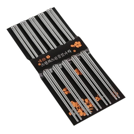 Clearance!IHXUXE Kitchen Tools Chopsticks 5 Pairs Of Metal Reusable Non-slip Stainless Steel Chopsticks Kitchen Gadgets
Clearance!IHXUXE Kitchen Tools Chopsticks 5 Pairs Of Metal Reusable Non-slip Stainless Steel Chopsticks Kitchen Gadgets