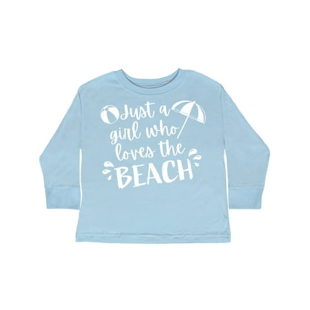Inktastic Just A Girl Who Loves The Beach Gift Toddler Boy or Toddler Girl Long Sleeve T-Shirt
Inktastic Just A Girl Who Loves The Beach Gift Toddler Boy or Toddler Girl Long Sleeve T-Shirt