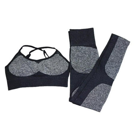 Workout Outfit for Women Fitness Pants Padded Sports Bra Crop 
Workout Outfit for Women Fitness Pants Padded Sports Bra Crop