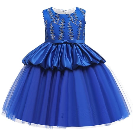 2023 Summer Savings Girls Dress PEZHADA Toddler Girls Solid Color Leaf Embroidery Net Yarn Bowknot Birthday Party Flowers Gown Kids Dresses Blue 5-6 Years
2023 Summer Savings Girls Dress PEZHADA Toddler Girls Solid Color Leaf Embroidery Net Yarn Bowknot Birthday Party Flowers Gown Kids Dresses Blue 5-6 Years