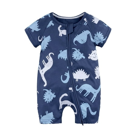 Odeerbi Clearance Toddler Baby Boys Girls Cute Cartoon Animal Pattern Short Sleeve Double Zipper Romper Jumpsuit
Odeerbi Clearance Toddler Baby Boys Girls Cute Cartoon Animal Pattern Short Sleeve Double Zipper Romper Jumpsuit