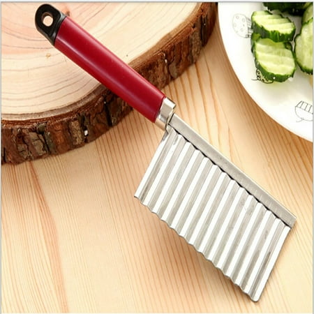 Kitchen Potato Wavy Knife Knife Stainless Steel Kitchen Gadgets Vegetable Fruit Cutting Tools Kitchen Accessories French Fries Machine 
Kitchen Potato Wavy Knife Knife Stainless Steel Kitchen Gadgets Vegetable Fruit Cutting Tools Kitchen Accessories French Fries Machine