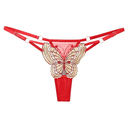 Honeeladyy Clearance under 5$ Women Sexy Lace Underwear Lingerie Thongs Panties Ladies Underwear Underpants