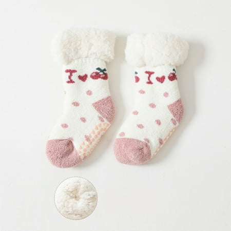 Herrnalise Toddler Girls Boys Christmas Socks with Grips Cotton kids Slipper Socks Baby Winter Non Slip Fuzzy Socks
Herrnalise Toddler Girls Boys Christmas Socks with Grips Cotton kids Slipper Socks Baby Winter Non Slip Fuzzy Socks