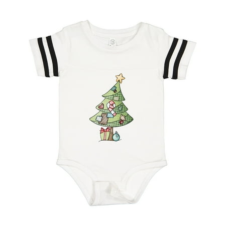 Inktastic Christmas Tree Gift Baby Boy or Baby Girl Bodysuit