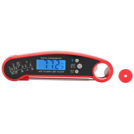 Digital Meat Thermometer Instant Read Waterproof Food Thermometer for Kitchen Outdoor Cooking BBQ Grill
Digital Meat Thermometer Instant Read Waterproof Food Thermometer for Kitchen Outdoor Cooking BBQ Grill