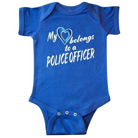 Inktastic My Heart Belongs to a Police Officer with Blue Heart Gift Baby Boy or Baby Girl Bodysuit
Inktastic My Heart Belongs to a Police Officer with Blue Heart Gift Baby Boy or Baby Girl Bodysuit