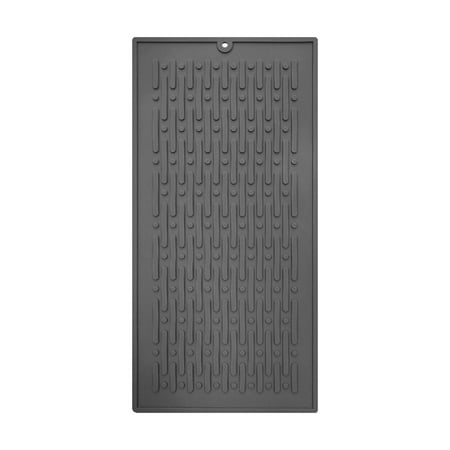 Reusable Dish Drying Mat Heat Resistant Countertop Dish Drainer for Drawer Kitchen Countertop Gray
Reusable Dish Drying Mat Heat Resistant Countertop Dish Drainer for Drawer Kitchen Countertop Gray