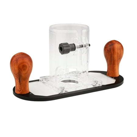 Hand-held Trimming Machine Plunge Base Wood Handle Trimming Machine Base Woodworking Slotting Carving Engraving Inlay Slotted Accessory
Hand-held Trimming Machine Plunge Base Wood Handle Trimming Machine Base Woodworking Slotting Carving Engraving Inlay Slotted Accessory