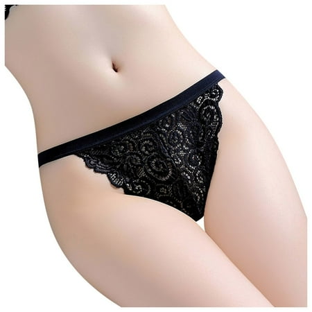 Knosfe Women s Hollow Out Low Rise Panties Soft Lace Underwear Stretch Breathable Thong Sexy G-string Free Size
Knosfe Women s Hollow Out Low Rise Panties Soft Lace Underwear Stretch Breathable Thong Sexy G-string Free Size