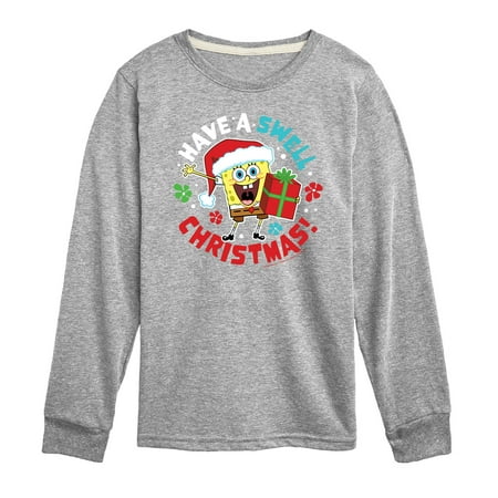 SpongeBob SquarePants - Have A Swell Christmas - Toddler And Youth Long Sleeve Graphic T-Shirt
SpongeBob SquarePants - Have A Swell Christmas - Toddler And Youth Long Sleeve Graphic T-Shirt