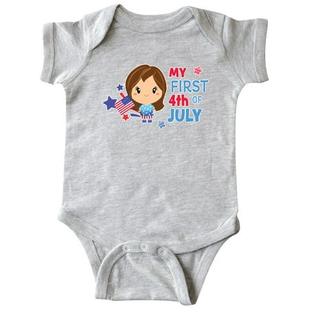 Inktastic My First 4th of July with Brown Haired Girl Stars and Flag Gift Baby Girl Bodysuit
Inktastic My First 4th of July with Brown Haired Girl Stars and Flag Gift Baby Girl Bodysuit