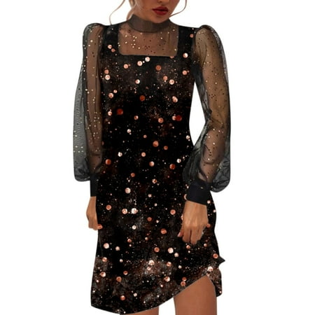 Fall Wedding Guest Dresses Sexy High Neck Sparkly Dresses Corset Mini Dress Long Sleeve Mesh Pencil Dress Slim Fit For Party Club Night Dresses For Women 2022 Girls Sequin Skirt
Fall Wedding Guest Dresses Sexy High Neck Sparkly Dresses Corset Mini Dress Long Sleeve Mesh Pencil Dress Slim Fit For Party Club Night Dresses For Women 2022 Girls Sequin Skirt