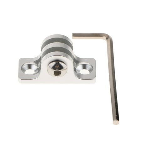 Mounting Adapter Metal Flat Bottom + Screw +Allen Key for Gopro Hero 5 - Silver -Increase the Stablility of Your Device
Mounting Adapter Metal Flat Bottom + Screw +Allen Key for Gopro Hero 5 - Silver -Increase the Stablility of Your Device
