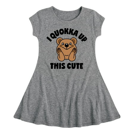 Instant Message - I Quokka Up This Cute - Toddler & Youth Girls Fit & Flare Dress
Instant Message - I Quokka Up This Cute - Toddler & Youth Girls Fit & Flare Dress