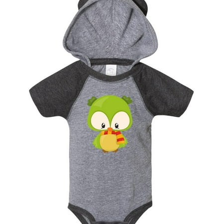 Inktastic Cute Owl Wearing A Striped Scarf Green Owl Gift Baby Boy or Baby Girl Bodysuit
Inktastic Cute Owl Wearing A Striped Scarf Green Owl Gift Baby Boy or Baby Girl Bodysuit
