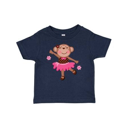 Inktastic Ballerina Dance Monkey Gift Baby Girl T-Shirt