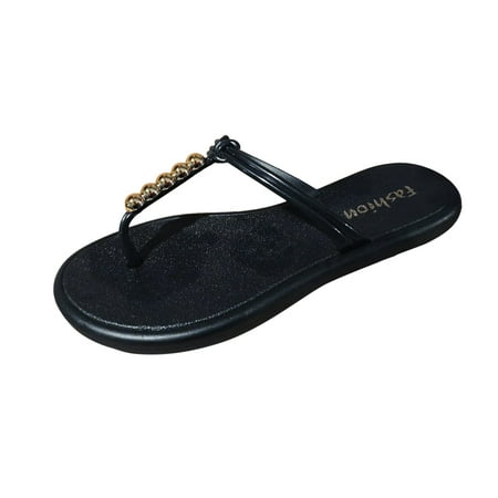 Jungdeepe Ladies Retro Casual Beaded Flat Bottom Clip Toe Beach Large Size Sandal Slippers Closed Toe Sandals Vegan Suede Heel Thick Heel Sandals Cushion Slides for Women Womens Thong Sandals Size 12
Jungdeepe Ladies Retro Casual Beaded Flat Bottom Clip Toe Beach Large Size Sandal Slippers Closed Toe Sandals Vegan Suede Heel Thick Heel Sandals Cushion Slides for Women Womens Thong Sandals Size 12