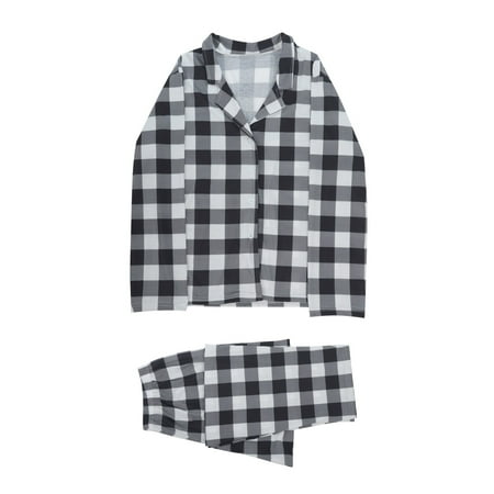 Christmas Pajamas for Family Parent-Child Outfit Winter Fall Soft White Plaid Print Pajama Sets
Christmas Pajamas for Family Parent-Child Outfit Winter Fall Soft White Plaid Print Pajama Sets