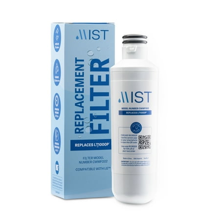 Mist LG LT1000P ADQ747935 MDJ64844601 46-9980 Water Filter Replacement
Mist LG LT1000P ADQ747935 MDJ64844601 46-9980 Water Filter Replacement