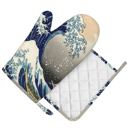 DouZhe Oven Mitts and Pot Holders Sets Classical Hummingbird Prints Non-Slip Heat Resistant Kitchen Oven Silicone Glove
DouZhe Oven Mitts and Pot Holders Sets Classical Hummingbird Prints Non-Slip Heat Resistant Kitchen Oven Silicone Glove