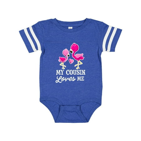 Inktastic My Cousin Loves me with Two Flamingos Gift Baby Boy or Baby Girl Bodysuit
Inktastic My Cousin Loves me with Two Flamingos Gift Baby Boy or Baby Girl Bodysuit