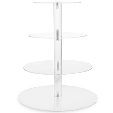 1 Set Transparent Cupcake Stand Holder Cake Display Stand 4-Tiered Cake Serving Display Stand
1 Set Transparent Cupcake Stand Holder Cake Display Stand 4-Tiered Cake Serving Display Stand