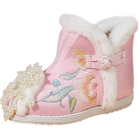 QWZNDZGR Baby Boy Girl House Slippers Fluffy Sock Booties Ankle Boots for Baby Girls Princess Shoes Kids Cold Weather Shoes
QWZNDZGR Baby Boy Girl House Slippers Fluffy Sock Booties Ankle Boots for Baby Girls Princess Shoes Kids Cold Weather Shoes