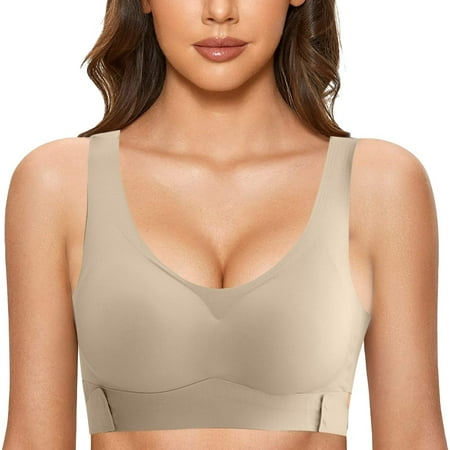 gvdentm Women s Comfort Revolution Full-Coverage Wireless Bra Wirefree T-Shirt Bra Bras Khaki XL
gvdentm Women s Comfort Revolution Full-Coverage Wireless Bra Wirefree T-Shirt Bra Bras Khaki XL