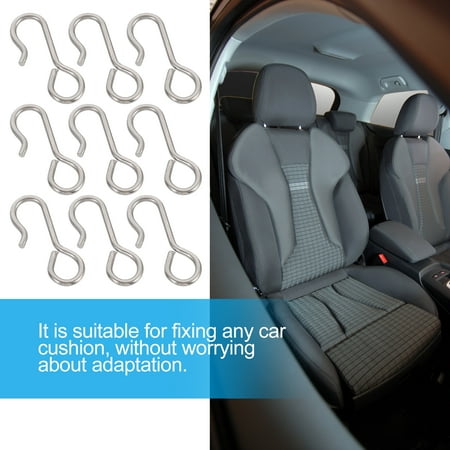 100Pcs Car Seat Cover Hooks Useful Car Seat Cushion Hooks Car Accessories