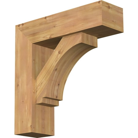 Ekena Millwork 7 1/2 W x 26 D x 26 H Imperial Block Smooth Bracket w/ Offset Brace Western Red Cedar
Ekena Millwork 7 1/2 W x 26 D x 26 H Imperial Block Smooth Bracket w/ Offset Brace Western Red Cedar